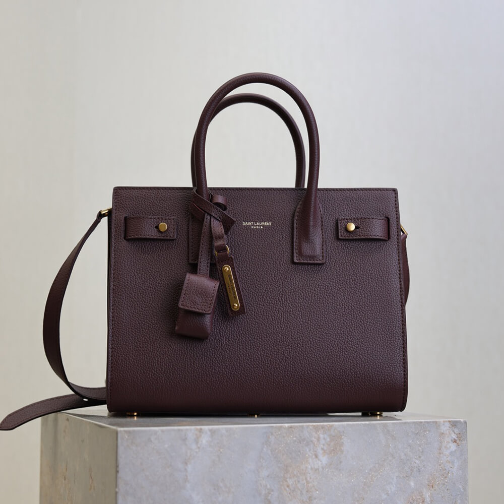 YSL SAC DE JOUR IN SUPPLE GRAINED LEATHER   BABY(HIGH-END GRADE)