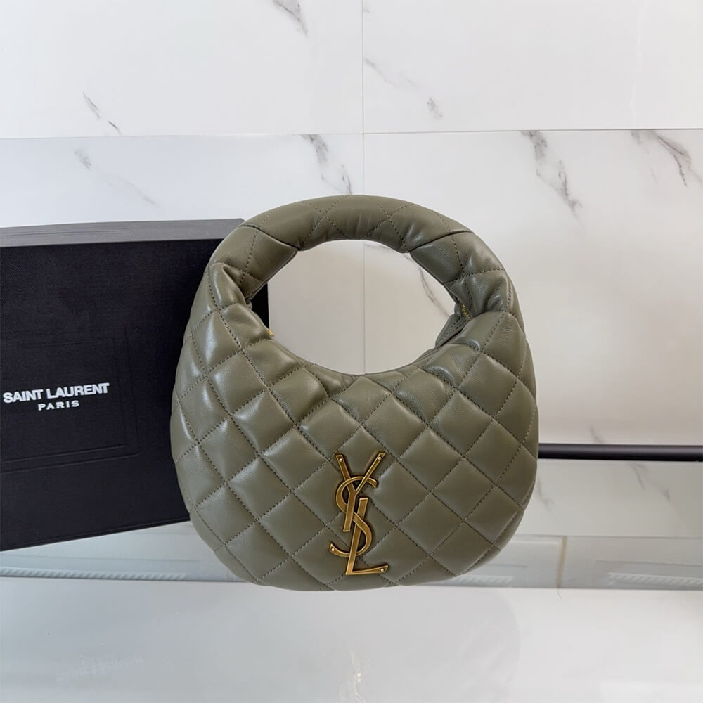 YSL ICARINO in quilted nappa(HIGH-END GRADE)