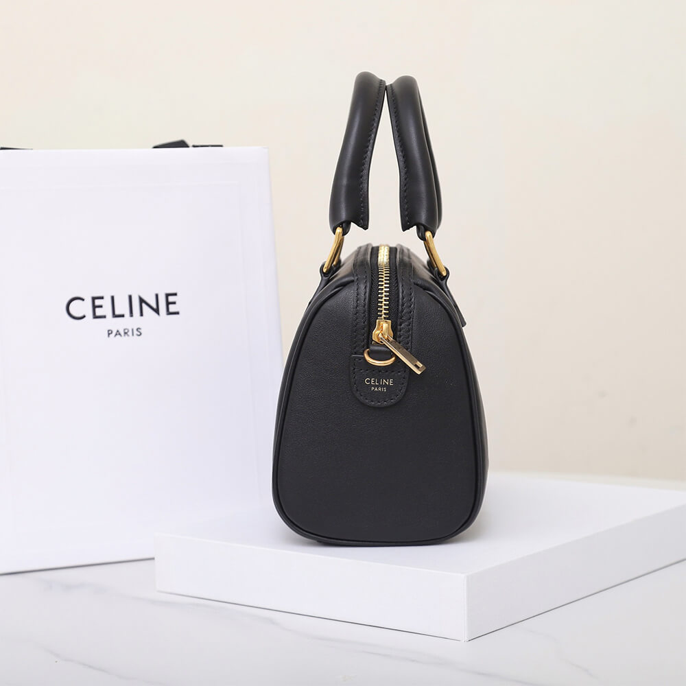 CELINE SMALL BOSTON IN Smooth Calfskin