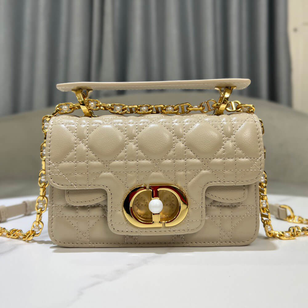 DIOR Mini Dior Jolie Top Handle Bag