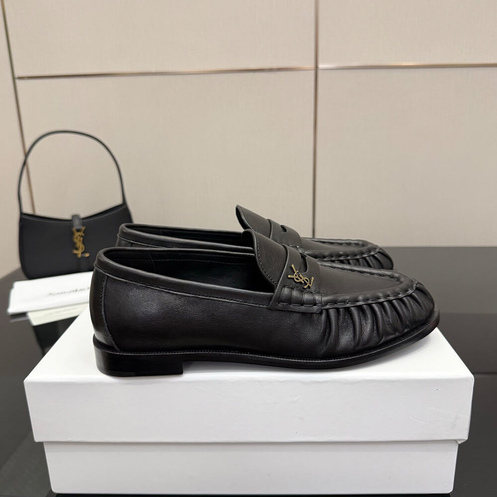 YSL LE LOAFER supple in shiny leather