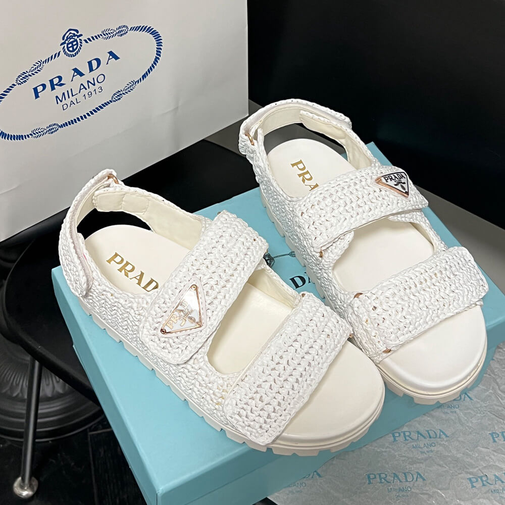 Prada Crochet sandals