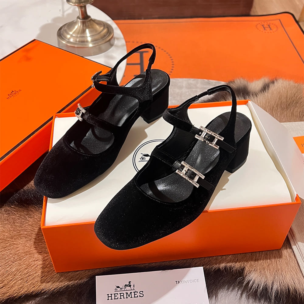 HERMES Jackie 50 pump