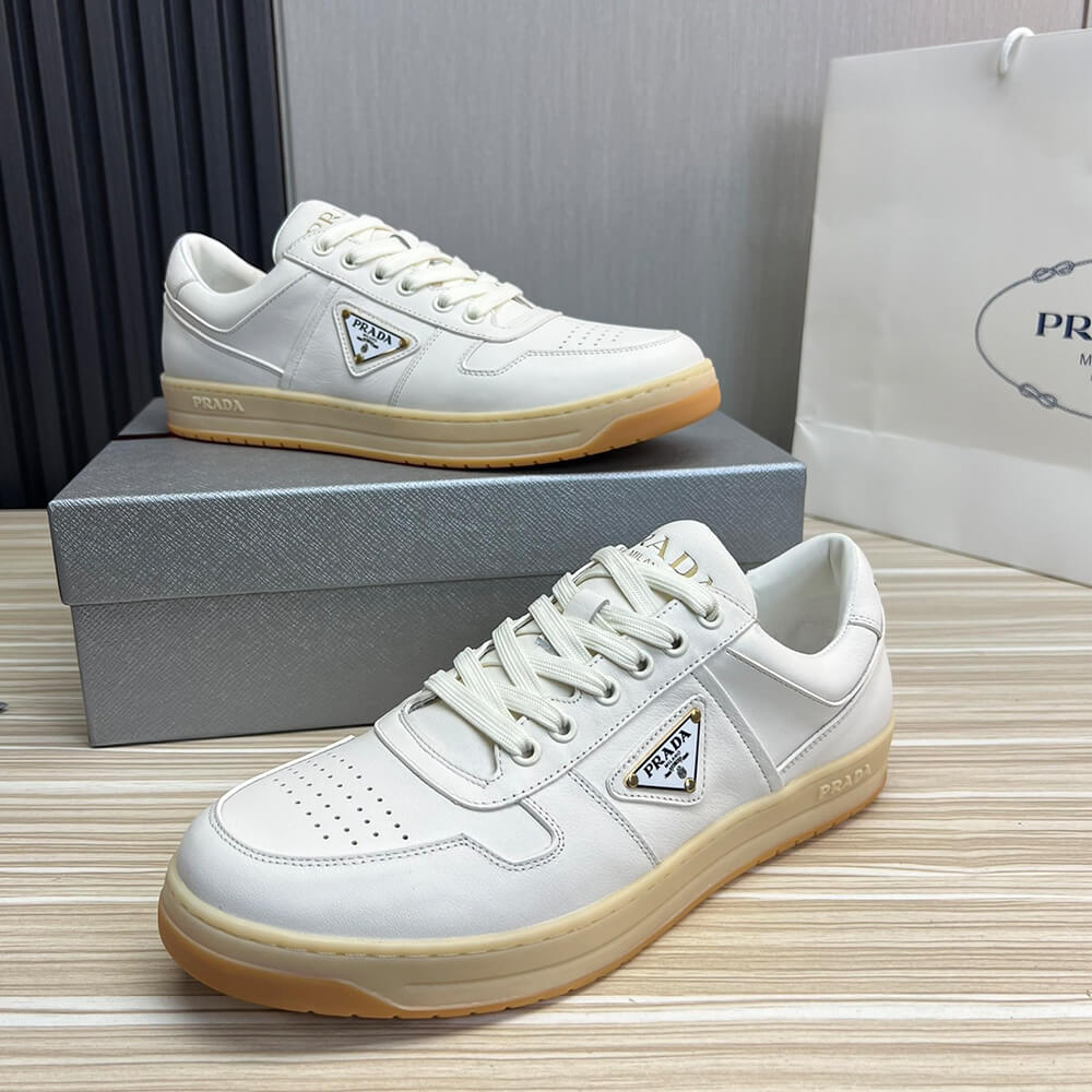 Prada Downtown nappa leather sneakers