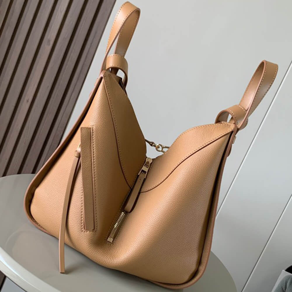 LOEWE Small Hammock bag in soft grained calfskin