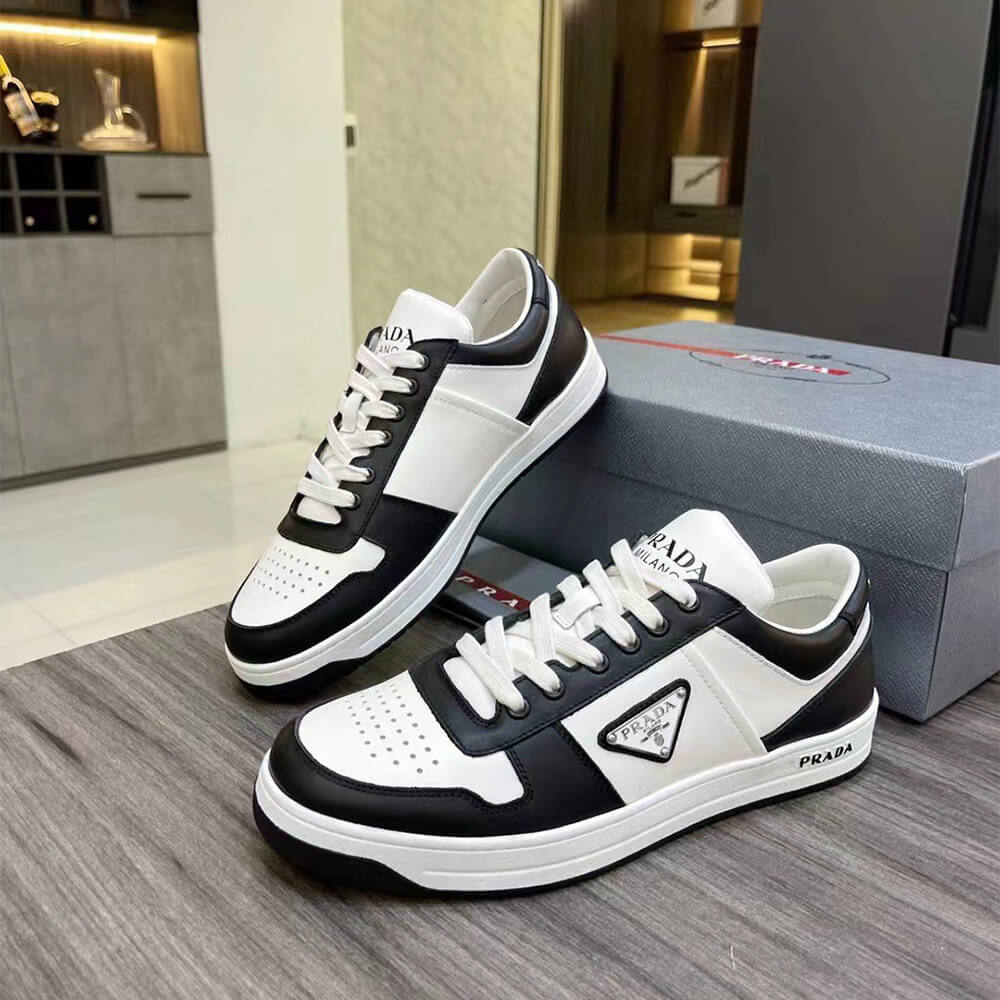 Prada Downtown nappa leather sneakers