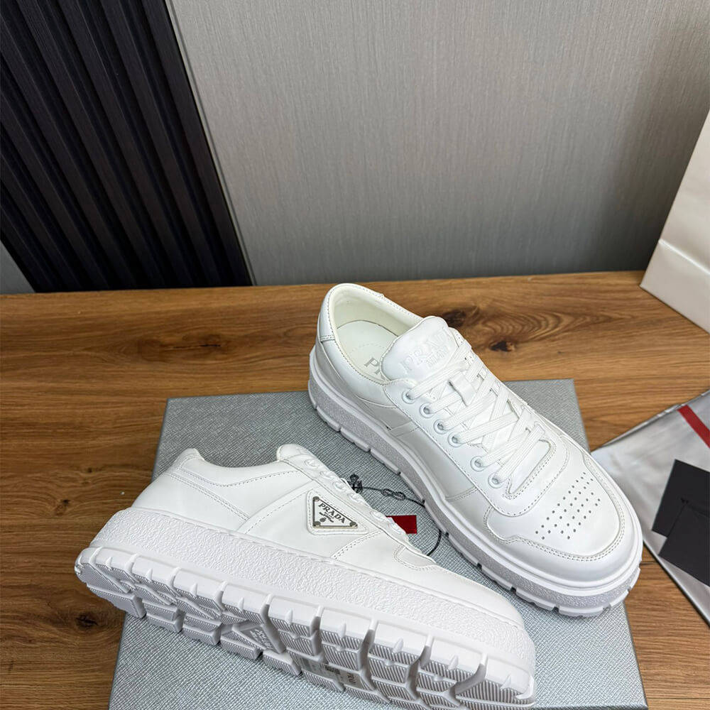 Prada Leather Sneakers