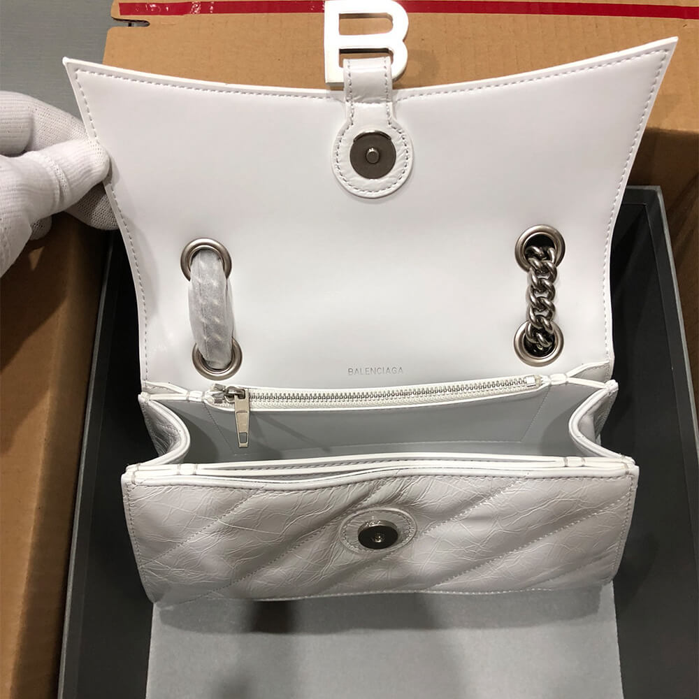 Balenciaga Women s Crush Chain Bag Small(HIGH-END GRADE)