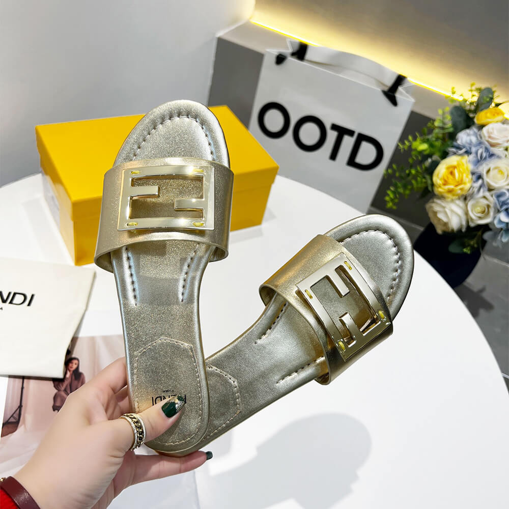 Fendi Baguette Slides