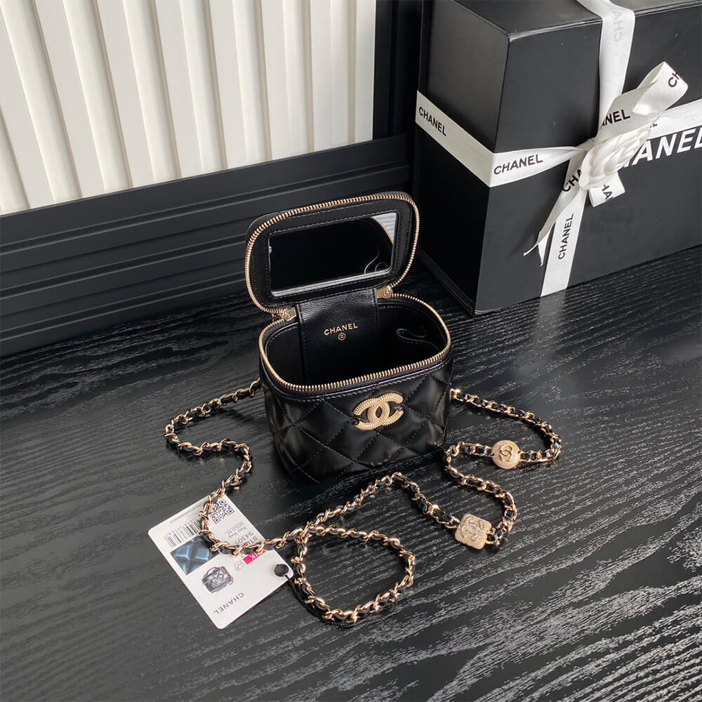 CHANEL Small Vanity with Chain(HIGH-END GRADE)