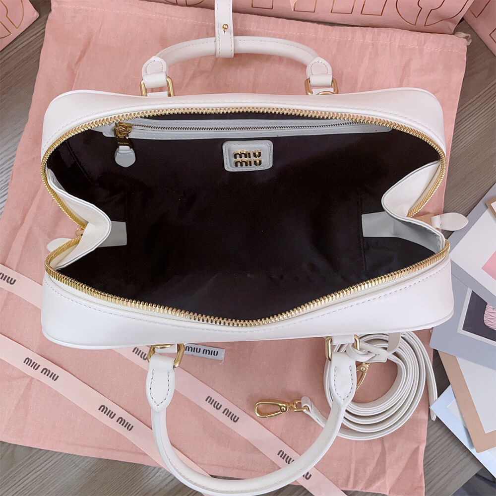 MIUMIU Large Arcadie matelasse nappa Bag(HIGH-END GRADE)