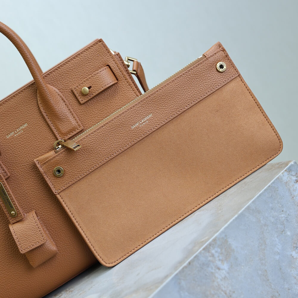 YSL SAC DE JOUR IN SUPPLE GRAINED LEATHER   BABY(HIGH-END GRADE)