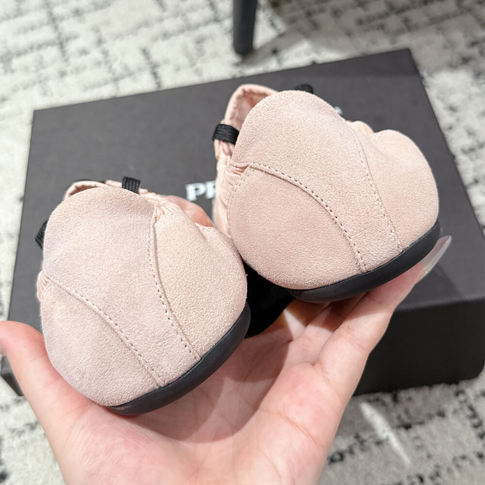 PRADA Collapse Re-Nylon and suede sneakers