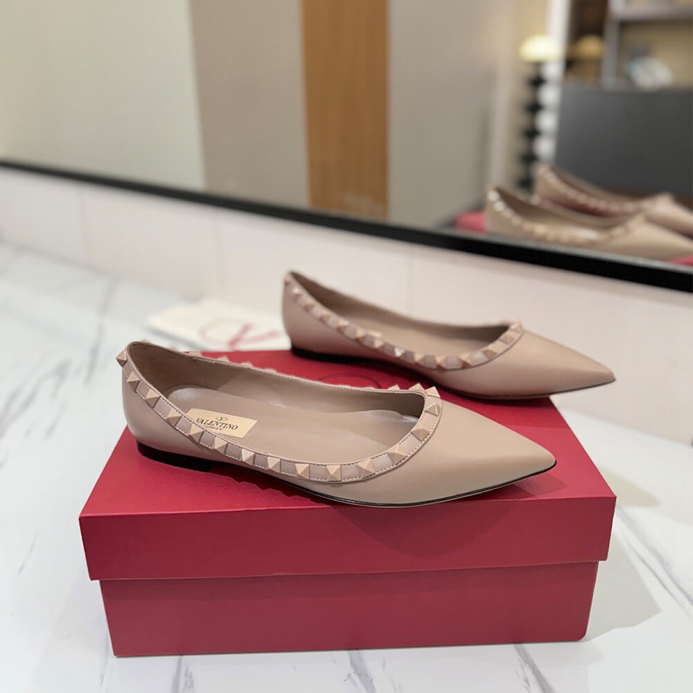 VALENTINO ROCKSTUD BALLET FLAT