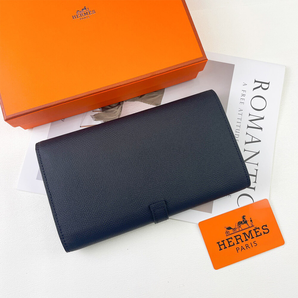 HERMES New H Passant Toutenmain wallet(HIGH-END GRADE)